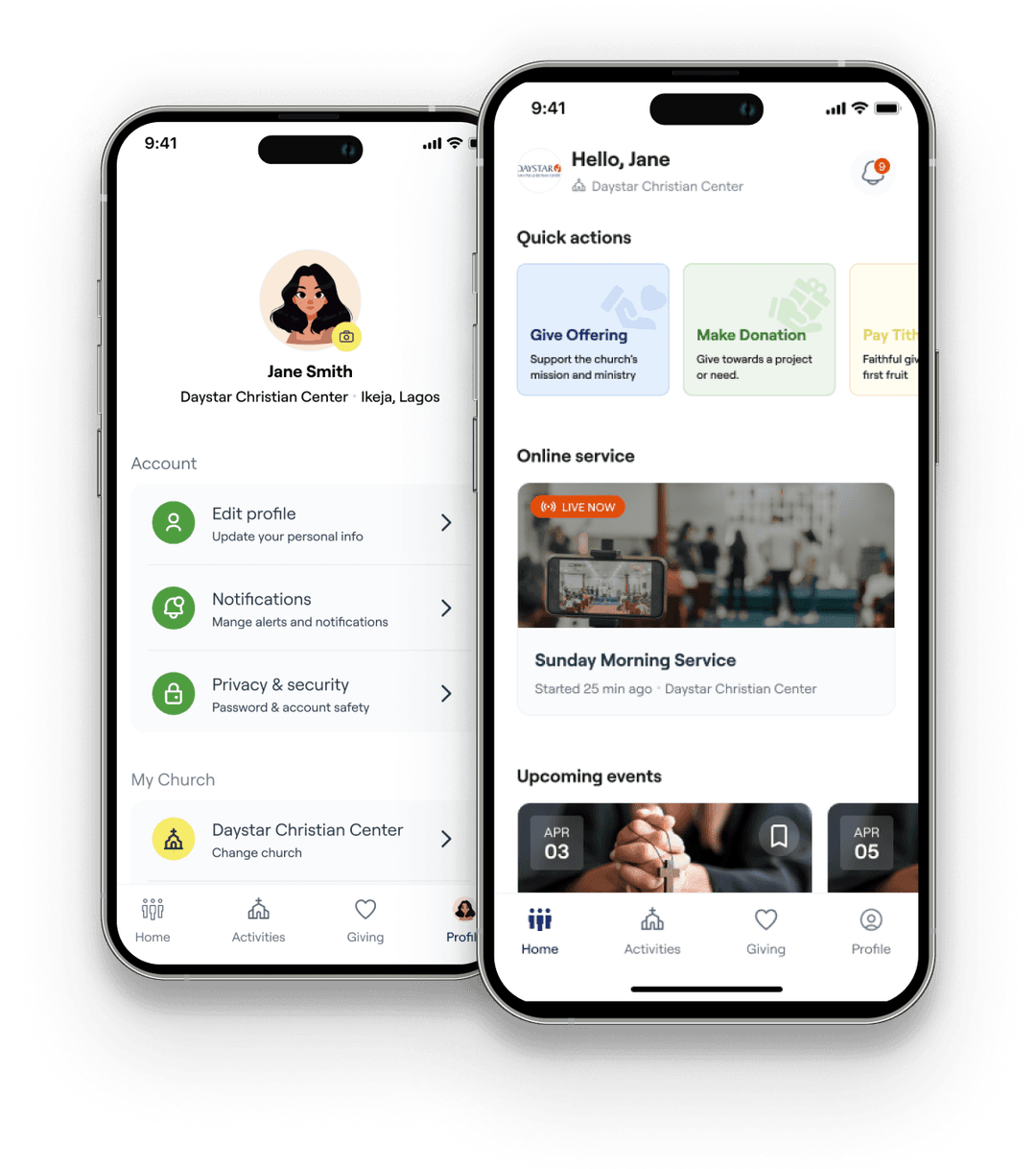 Gather mobile app