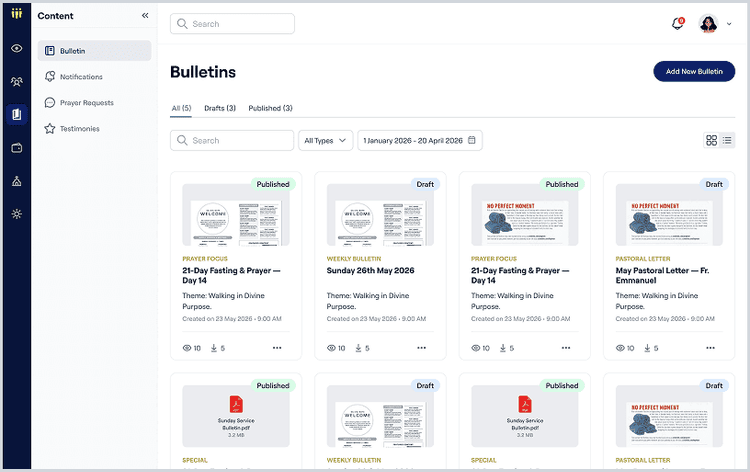Gather member engagement preview